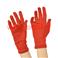 Gants rouge court 26cms (la paire)