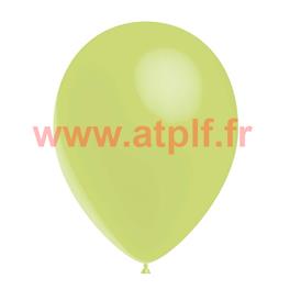 Sac de 12 ballons Lait Menthe Standard , Ø 30cm  