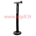 Microphone sur pi&egrave;d g&eacute;ant gonflable 116cm