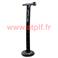 Microphone sur pi&egrave;d g&eacute;ant gonflable 116cm