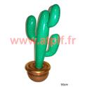 Decoration Cactus gonflable 90cm