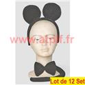 LOT A PRIX PRO: 12 Set de déguisement Mickey (Serre tête oreilles)