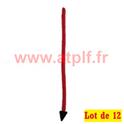 LOT A PRIX PRO: 12 Queues de Diable 60cms