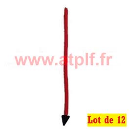 LOT A PRIX PRO: 12 Queues de Diable 60cms