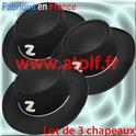 LOT A PRIX PRO: 3 Chapeaux de Justicier Enfant, 