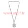 Collier Dollar Or ou argent