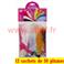 LOT A PRIX PRO: 12 sachets de 50 Plumes multicolore 10cms