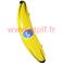 Décoration Banane geante gonflable 100 cm