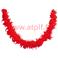 Boa en plumes Rouge 45grs 1.80m