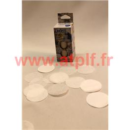 Confetti de Sc&egrave;ne blanc (boite de 100grs)