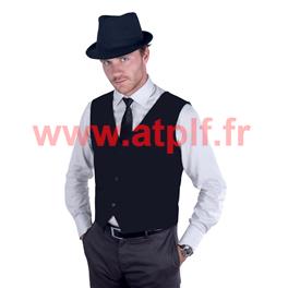 Gilet noir de Gangster (T.U)