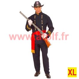 Déguisement de Général Nordiste, Grant, Soldat Union, XL