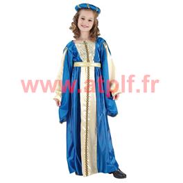 Deguisement de princese medievale enfant