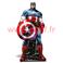 FIGURINE GÉANTE CARTON CAPTAIN AMERICA "© AVENGERS" 177 CM