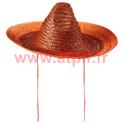 Sombrero Mexicain orange 48cms