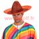 Sombrero Mexicain orange 48cms