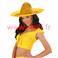 Sombrero mexicain Jaune (48cms)