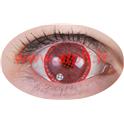 Lentilles de contact fantaisie "Grillage Rouge" (la paire)