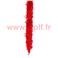 Boa en plumes Rouge 1.80 m 50gr - 