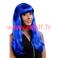 Perruque bleue