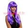 Perruque violette