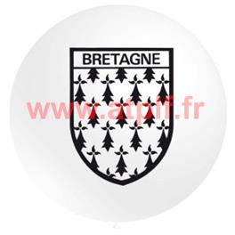 Pochette de  1 Ballon Ø91cm "Bretagne" (Imprimé 2 faces)