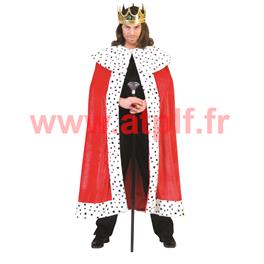 Déguisement, Cape, Manteau de Roi (H) (T.U)