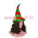 Bonnet de Lutin, Elfe, Farfadet, avec oreilles