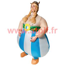 Déguisement de Gaulois, obelix gonflable