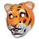 Masque de Tigre en plastique animal-Animaux (enfant) 