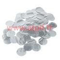 Confettis de scène métalisés argent (100gr)