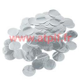 Confettis de scène métalisés argent (100gr)