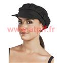 Casquette Gavroche noire