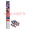 Canon à confetti Drapeau Americain - Usa 60cms