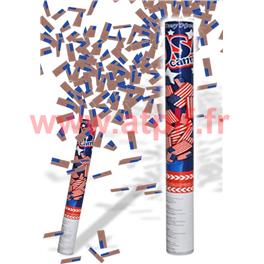 Canon à confetti Drapeau Americain - Usa 60cms