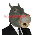 Masque d' Hippopotame en latex