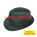 LOT A PRIX PRO: 12 Chapeaux de Blues Brothers adulte