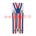 Bretelles tricolore "France"