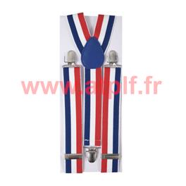 Bretelles tricolore "France" Bretelles tricolore "France"