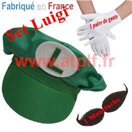 Set de Déguisement Luigi 3 pièces