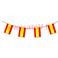 Guirlande ESPAGNE 20x30cm 5m 10 pavillons (Plastique)