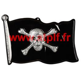 Décoration de salle Drapeau Pirate 43 X 33cms