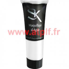 Tube de Fard à maquillage blanc 30ml 