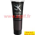 Lot de 12 Tube de Fard à maquillage blanc 38ml 