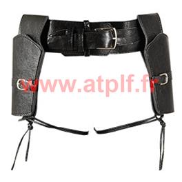 Holster avec ceinturon luxe 