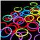 Bracelets lumineux 20 cm - tube de 50 - couleurs assortis