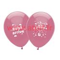 Ballons Baby Shower (Fille) (sachet de 8)