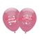 Ballons Baby Shower (Fille) (sachet de 8)