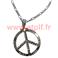 Medaillon Hippie avec strass