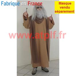 Déguisement de Père Fouras, Fourras, Patriarche, Millénaire, (masque vendu séparement)